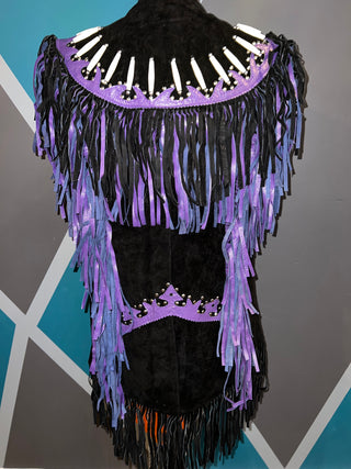 Violet Vixen Fringe Vest Pop - The Vault by Sacha