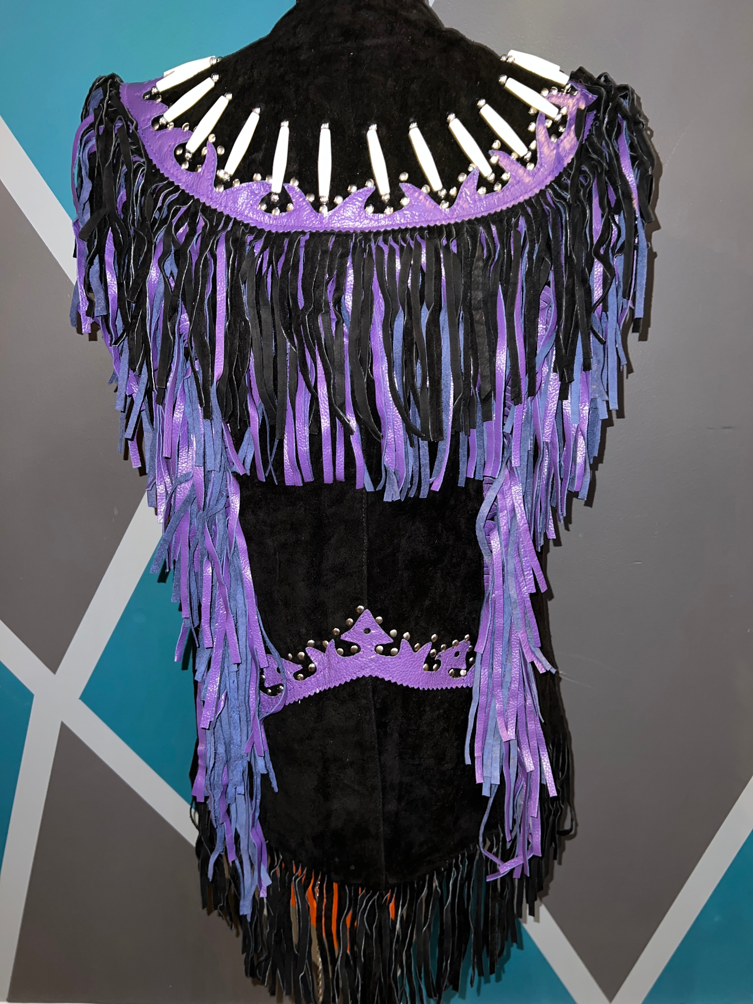 Violet Vixen Fringe Vest Pop - The Vault by Sacha