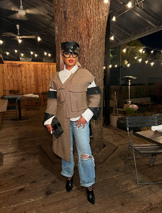 “Le Déconstruct Tweed Coat-Limited edition 9/30 - The Vault by Sacha