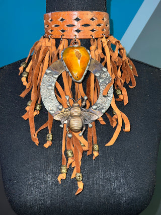 Honey Bee Handmade Choker