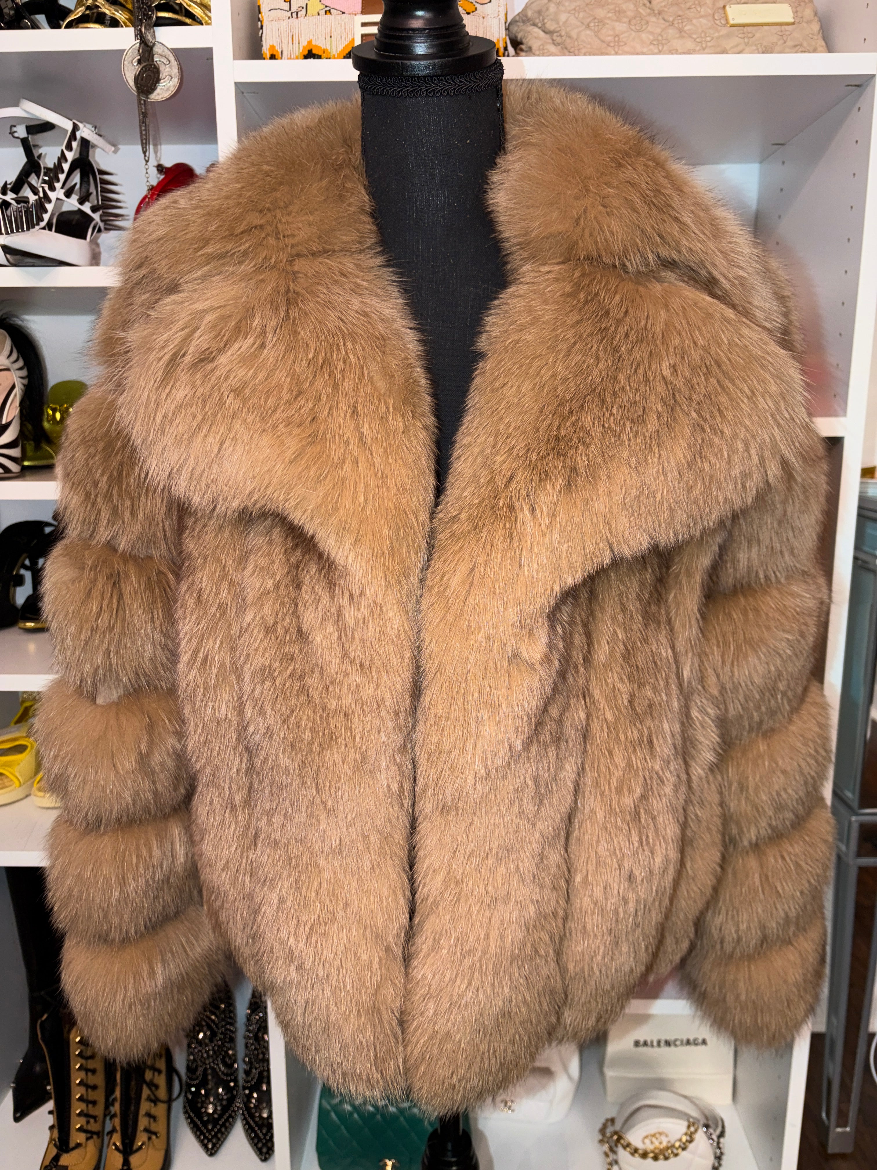 Honey 🍯 Genuine Fox Fur Sm/Med - The Vault by Sacha