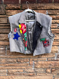 Custom Vintage Stem Uni 2022 Crop Blazer - The Vault by Sacha