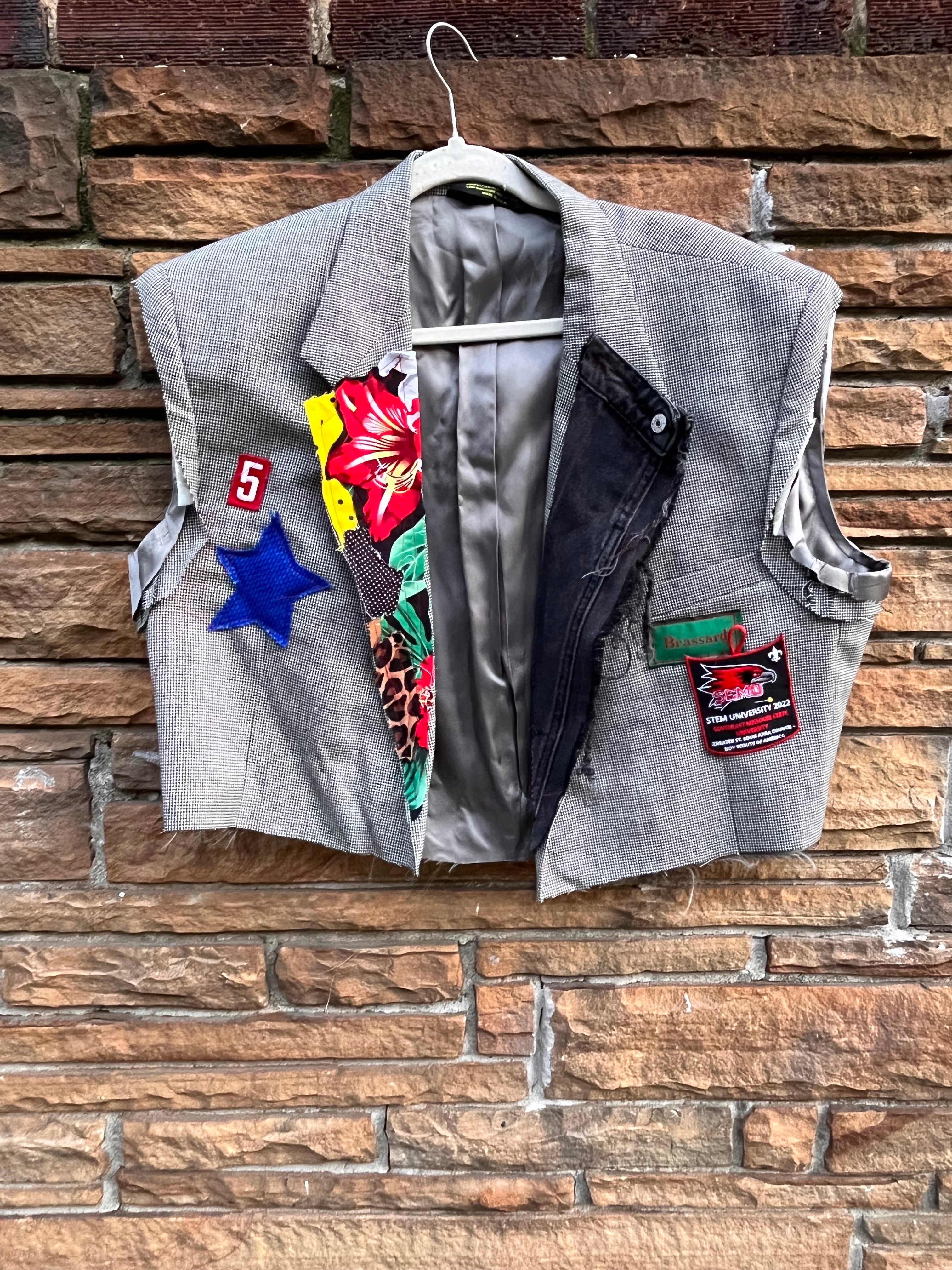 Custom Vintage Stem Uni 2022 Crop Blazer - The Vault by Sacha