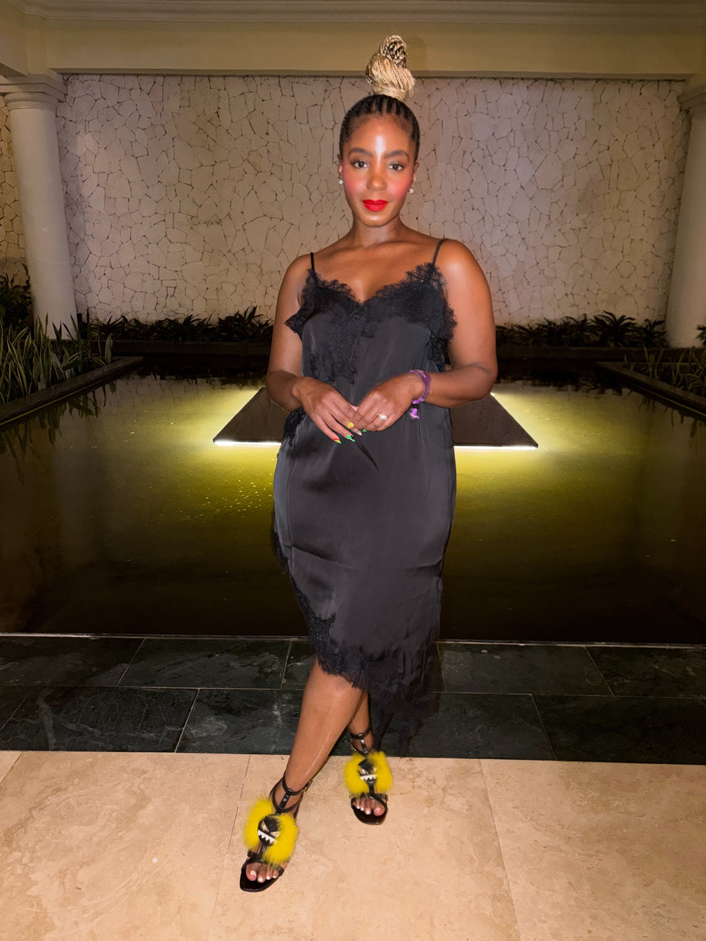 Harlem nights slip dress