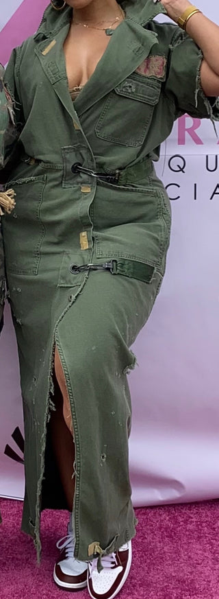 Custom Buckle Down Duty Dress