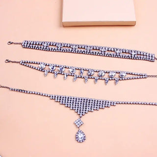 3 Piece Bling Choker - The Vault by Sacha