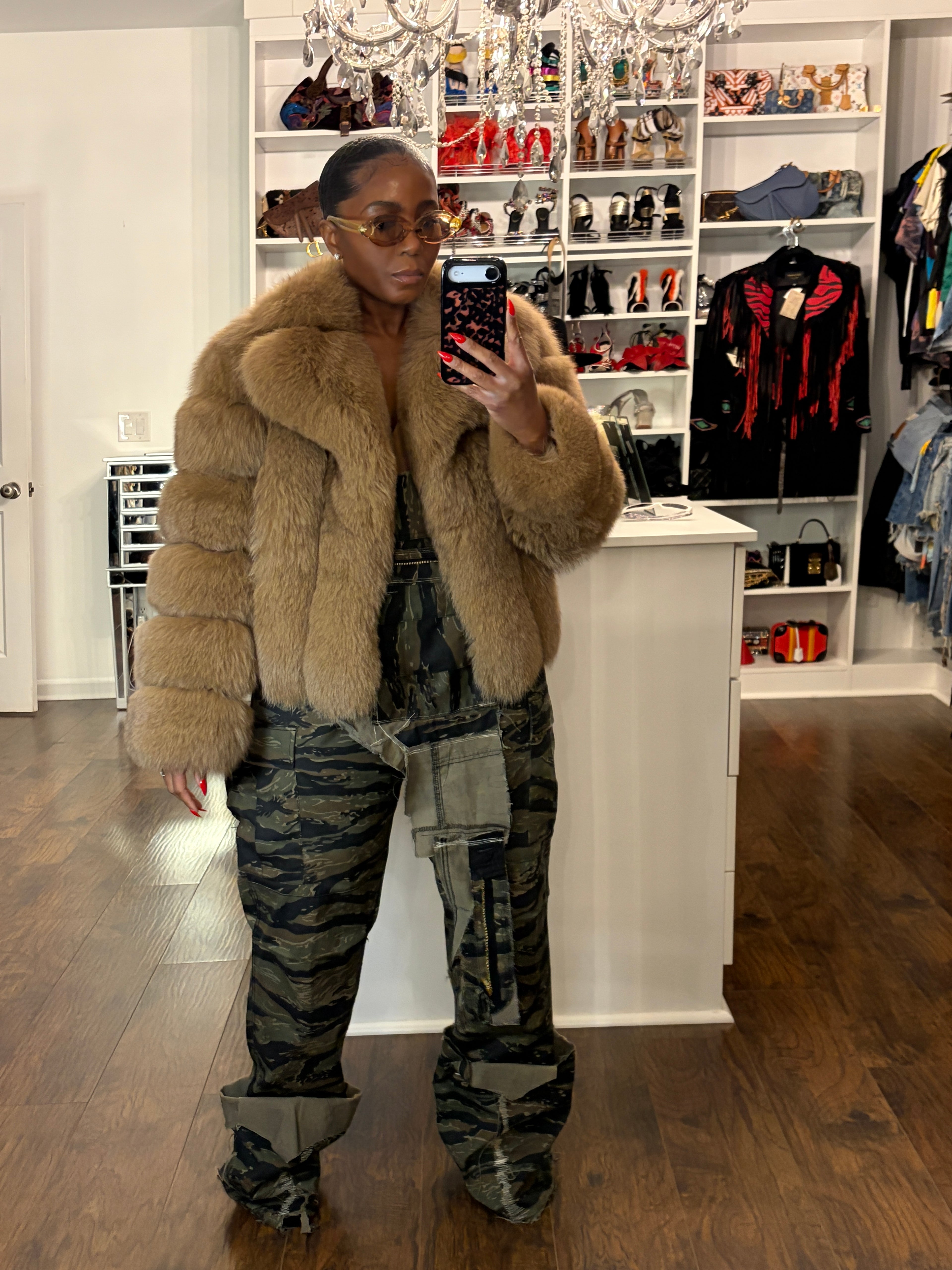 Honey 🍯 Genuine Fox Fur Sm/Med - The Vault by Sacha