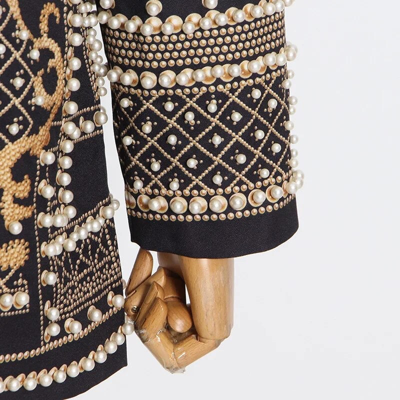 Pearl Embellished Blazer | FINAL SALE - The Vault by Sacha