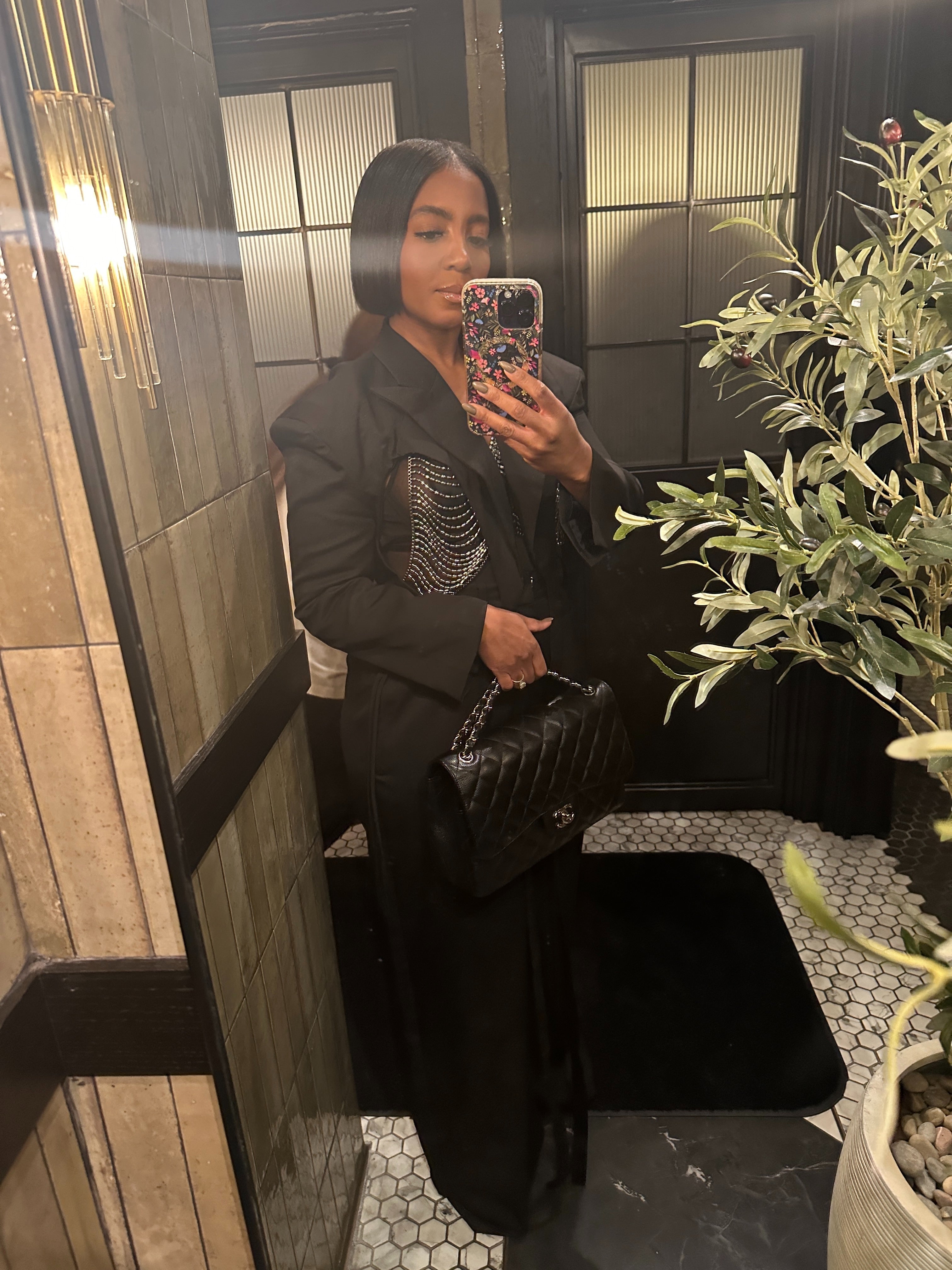 Black Cropped Cut Out Blazer - The Vault by Sacha