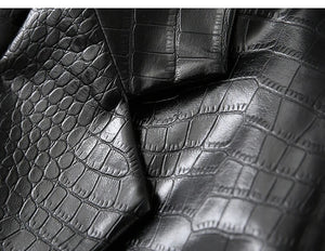 Crocodile print Blazer