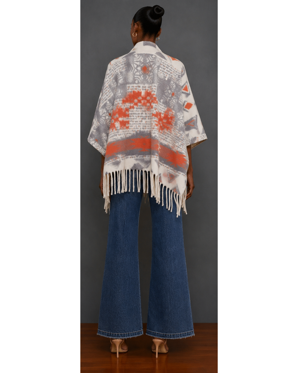 Fringe Wrap Poncho