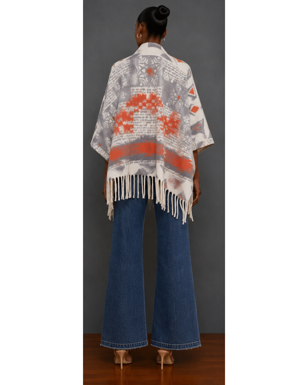 Fringe Wrap Poncho