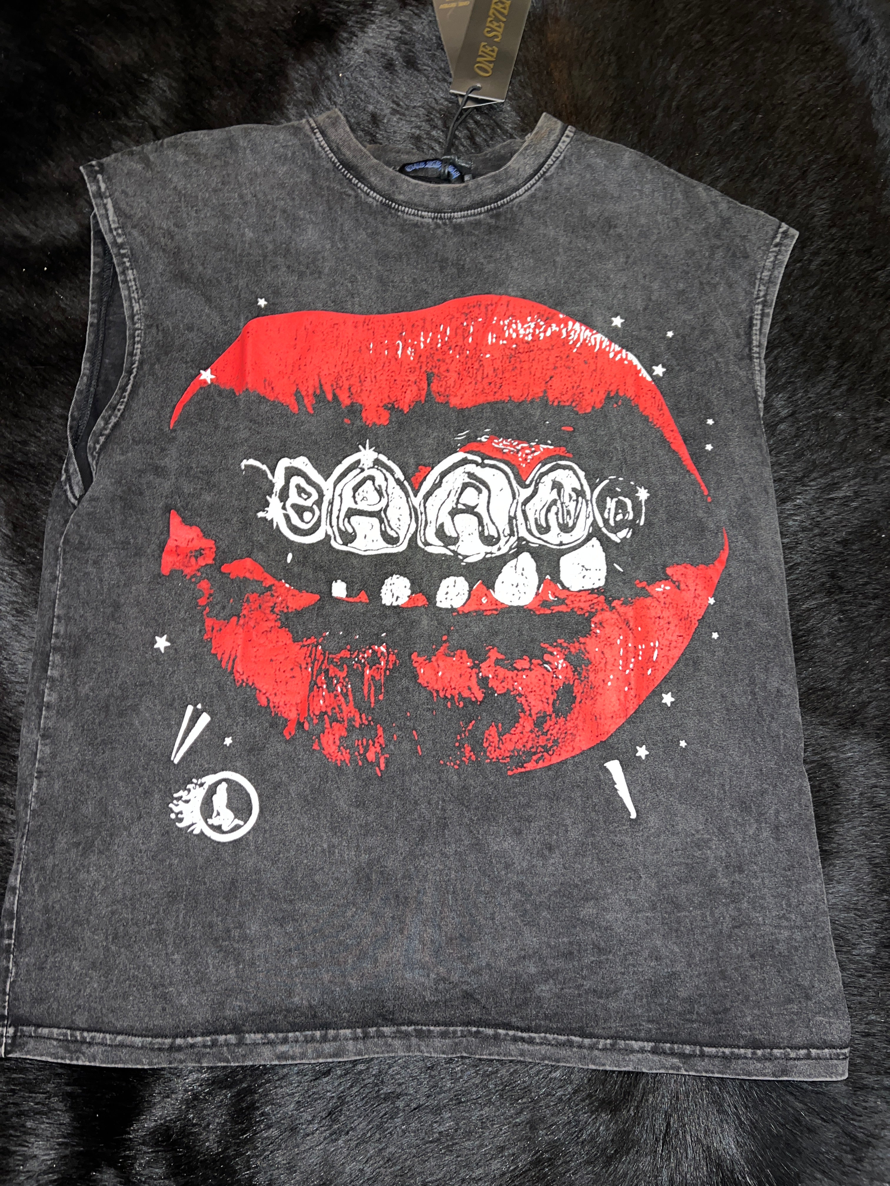 Grillz Graphic Muscle Tee - The Vault by Sacha