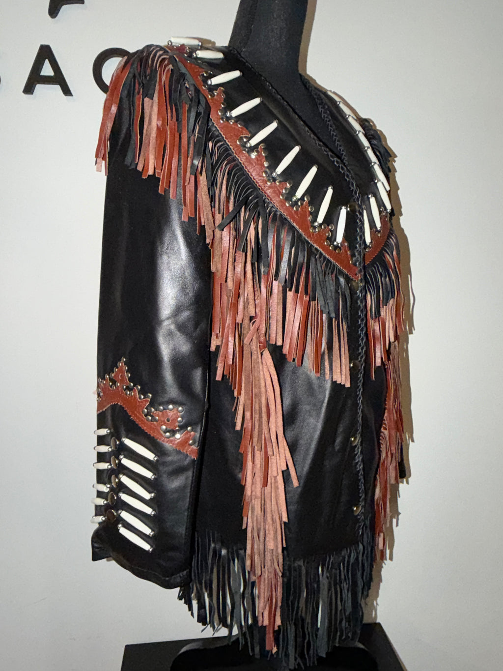 A New Era: Genuine Leather Fringe Jacket - The Vault by Sacha