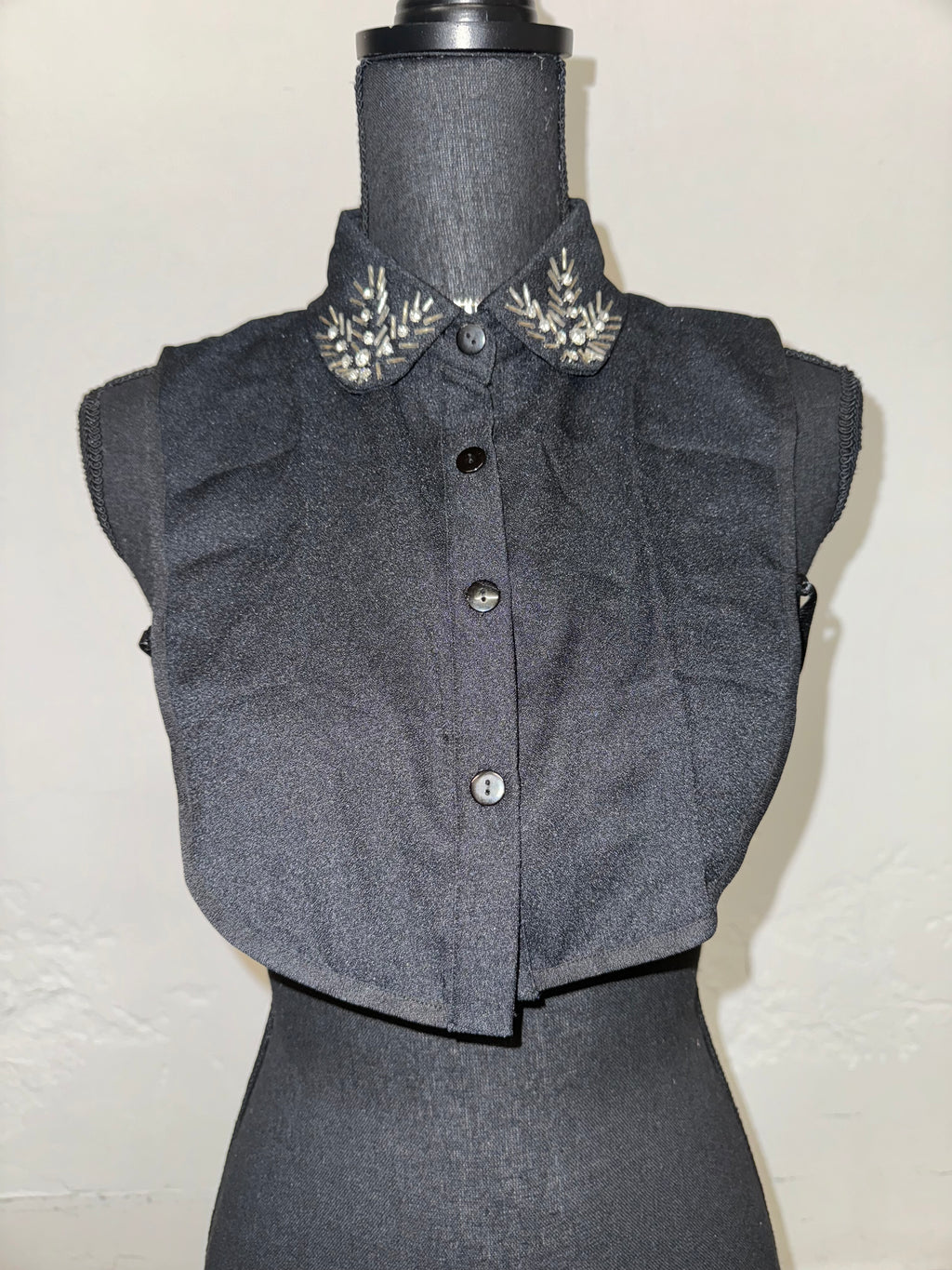 Half Embellished Collar Top | FINAL SALE - The Vault by Sacha