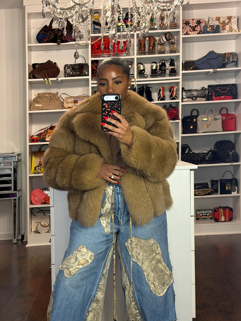 Honey 🍯 Genuine Fox Fur Sm/Med - The Vault by Sacha