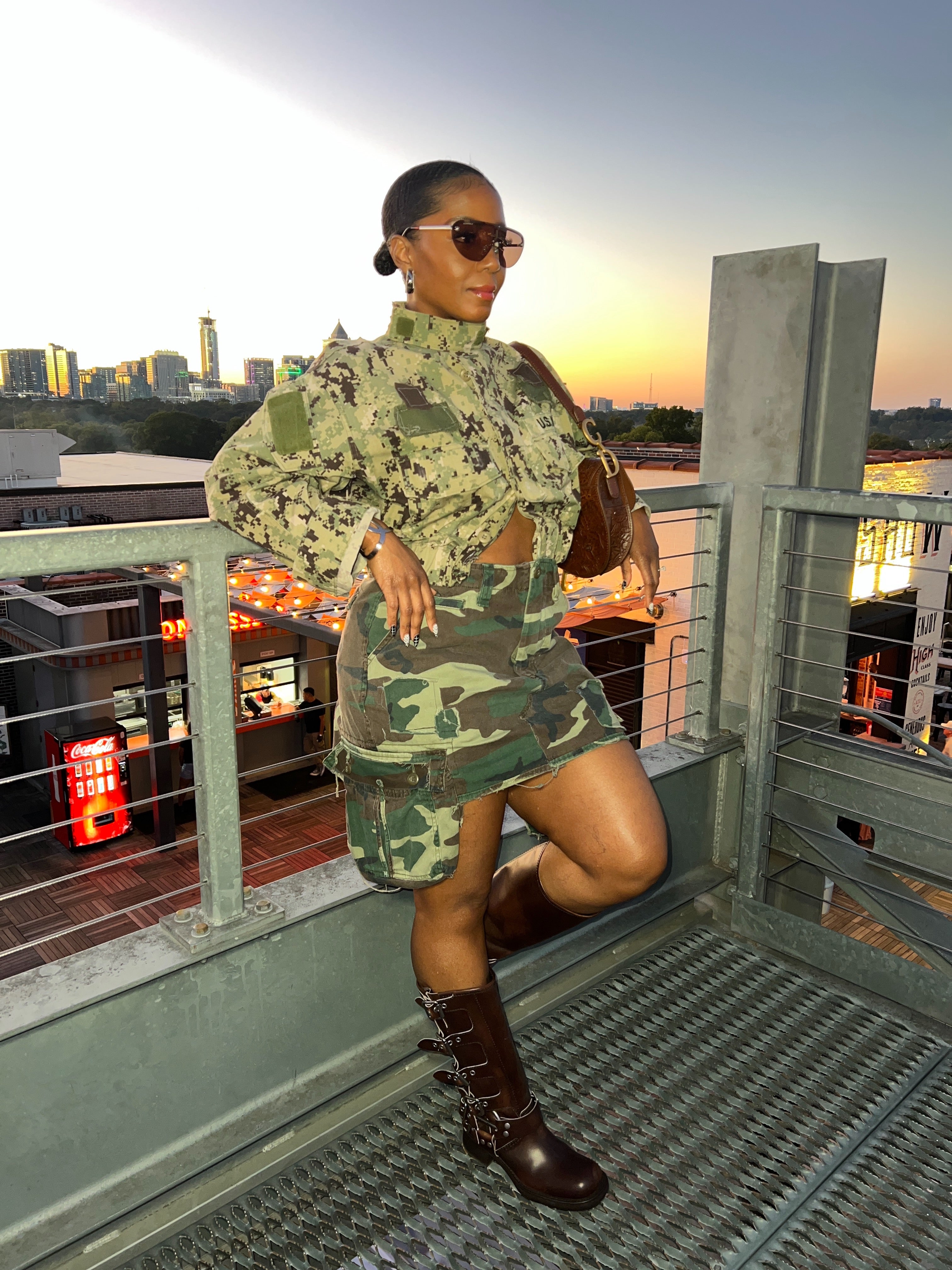 Custom Cargo Mini Skirt - The Vault by Sacha