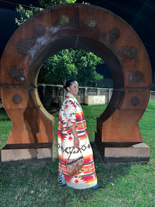 Desert Sunset Aztec Duster-Preorder until fabric sells out - The Vault by Sacha