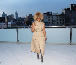 Two piece trench Vest/Jacket set