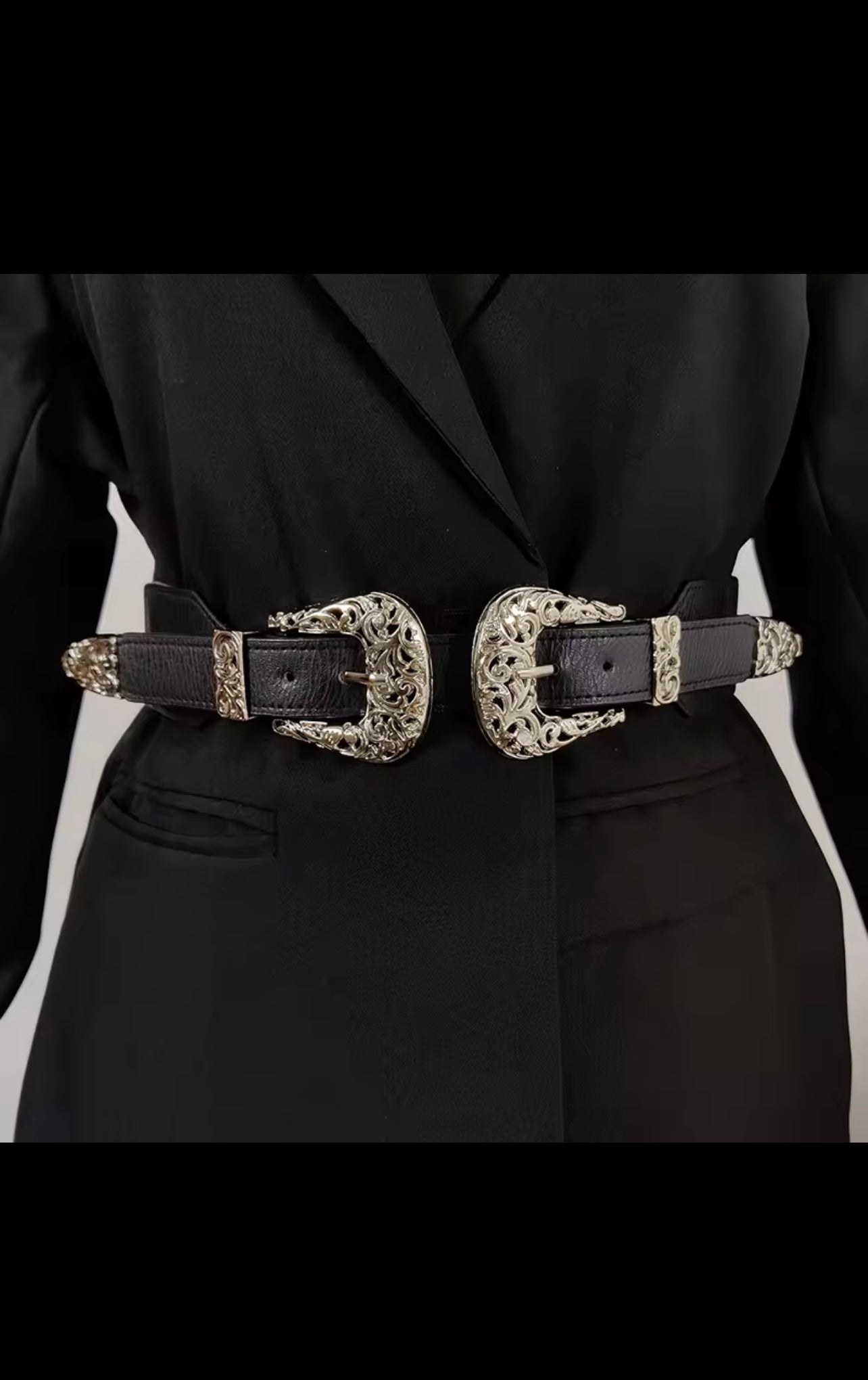 Double Buckle Waist Belt - The Vault by Sacha