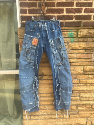 Custom 3 Buttons Levis Caps