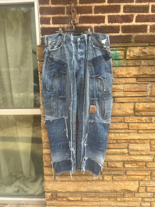 Custom Aeropostale Patch Chaps