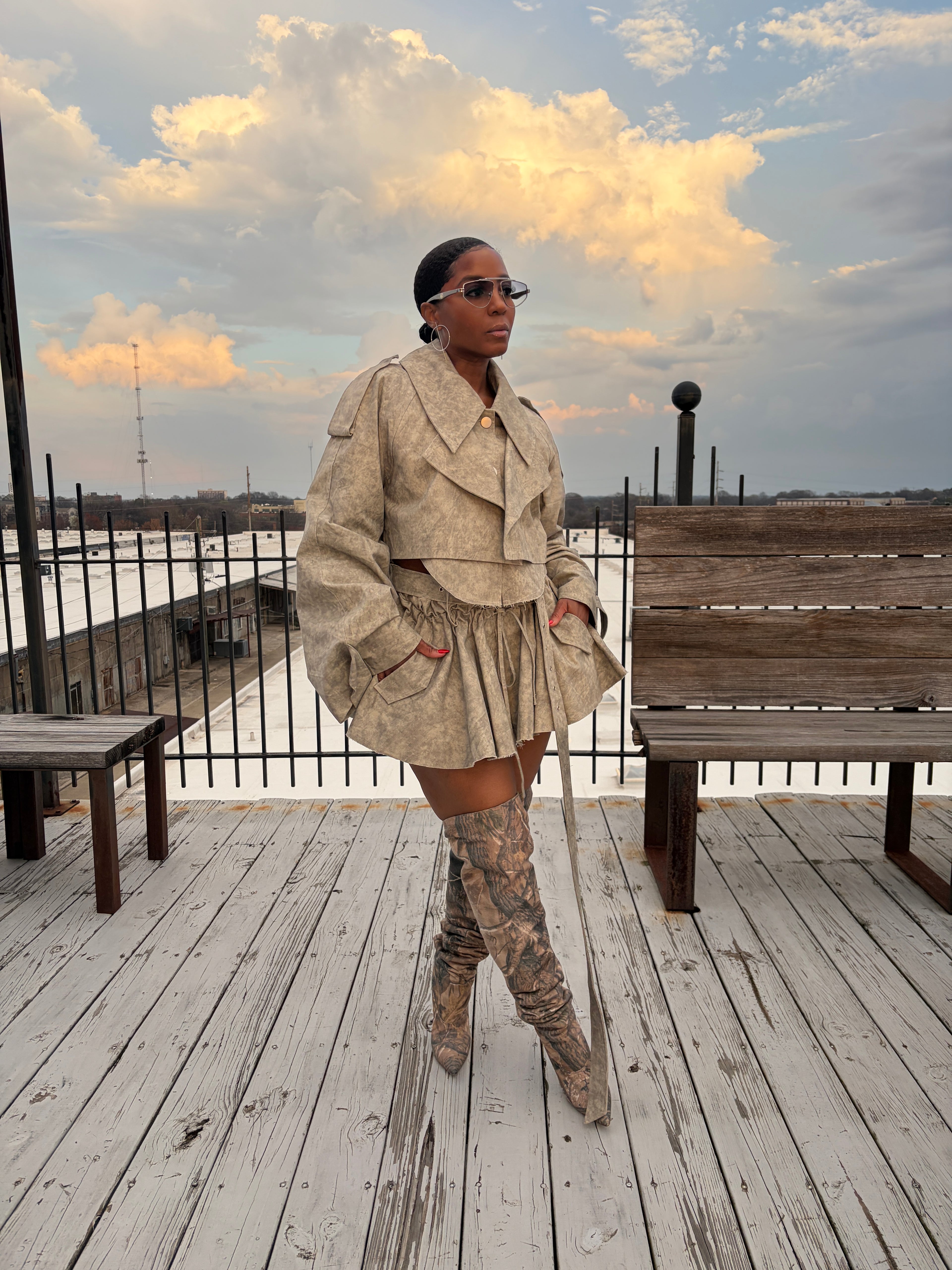 The Architectural Trench Duo - The Vault by Sacha