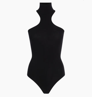 Racer turtleneck bodysuit
