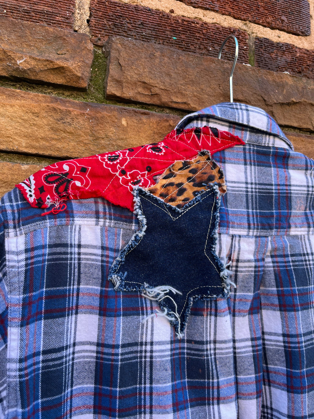 Custom Multi Plaid Cabela’s + Patchwork Duster - The Vault by Sacha