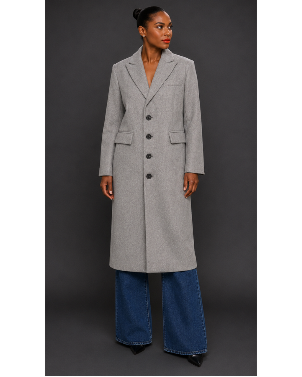 Grey Trench Coat