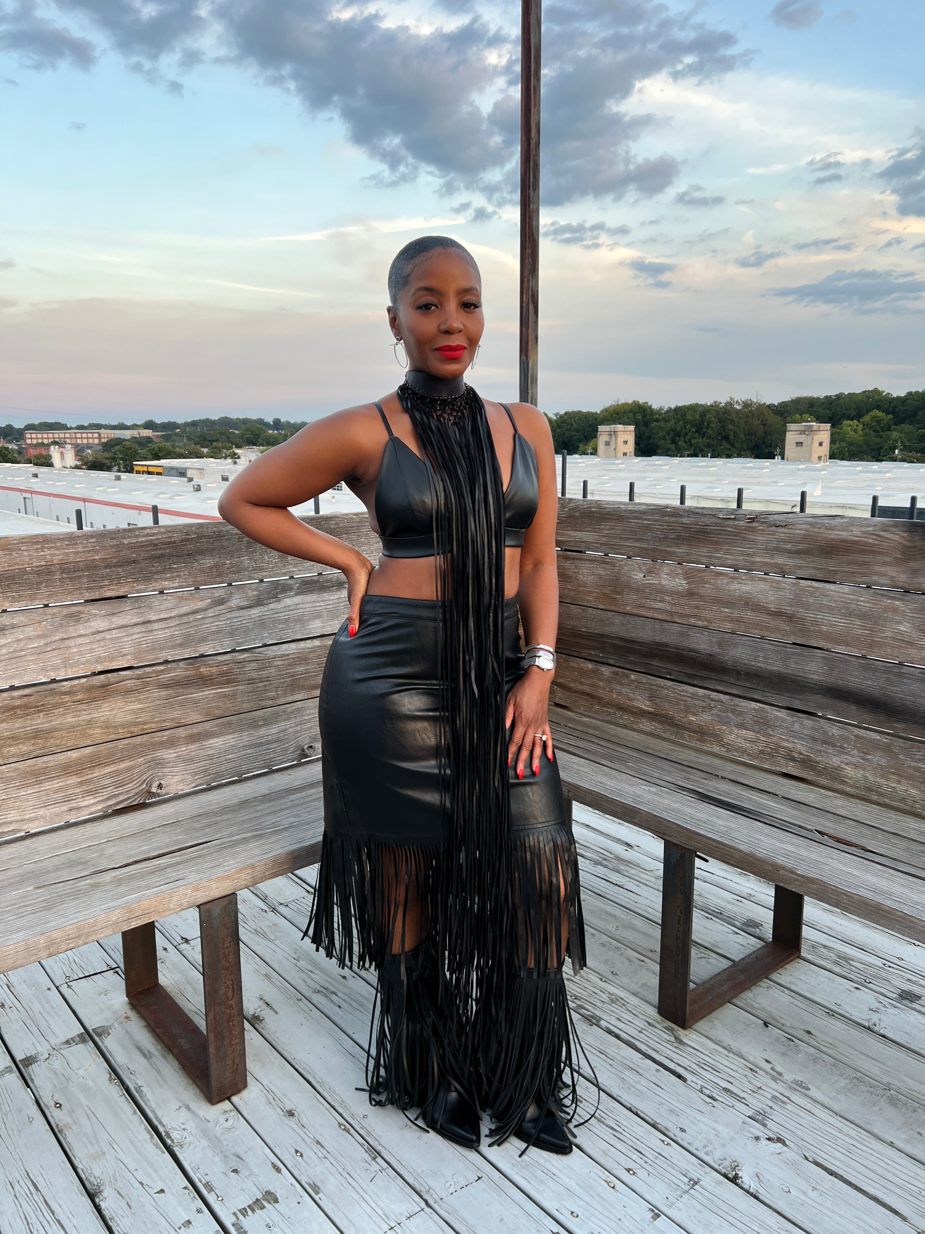 Fringe Skirt - The Vault by Sacha