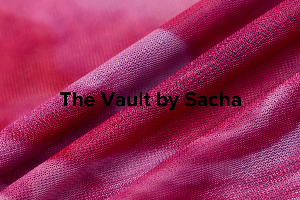 Watercolors Sheer Dress - The Vault by Sacha
