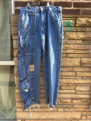 Custom Dark Wash Chaps