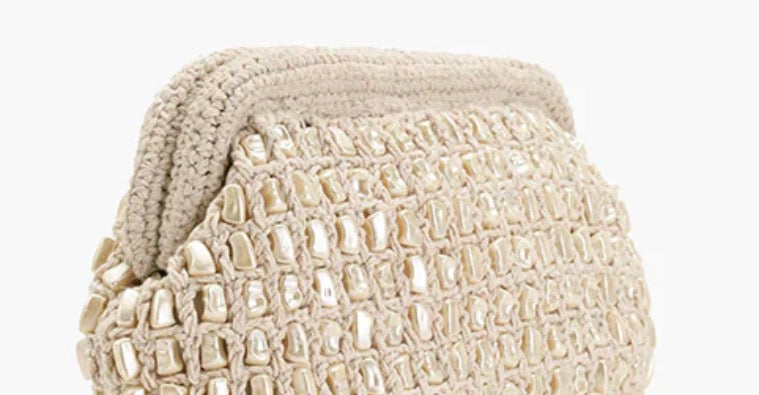 Ivory Pearl Clutch - The Vault by Sacha