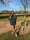 Emerald Half-Zip Relaxed Set - The Vault by Sacha