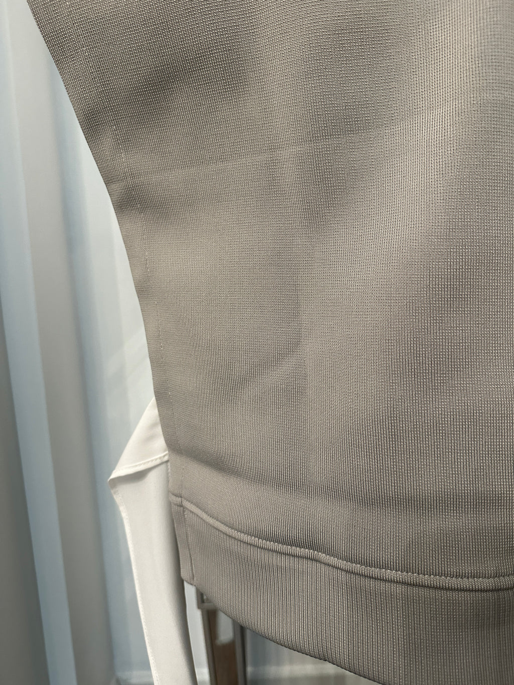 Platinum Pleated Vest - The Vault by Sacha