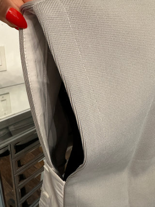 Platinum Pleated Vest - The Vault by Sacha