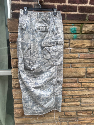 Custom Camo Fly Wrap Maxi Skirt - The Vault by Sacha