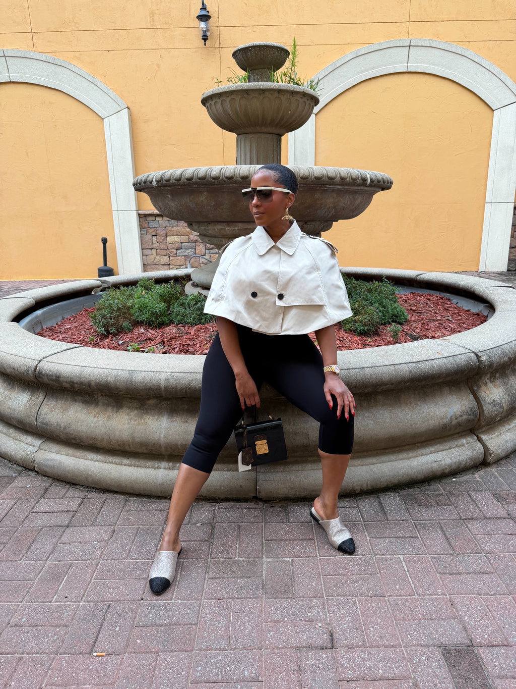Neoprene Premium Capri Leggings - The Vault by Sacha