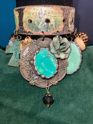 All Over The World Handmade Choker
