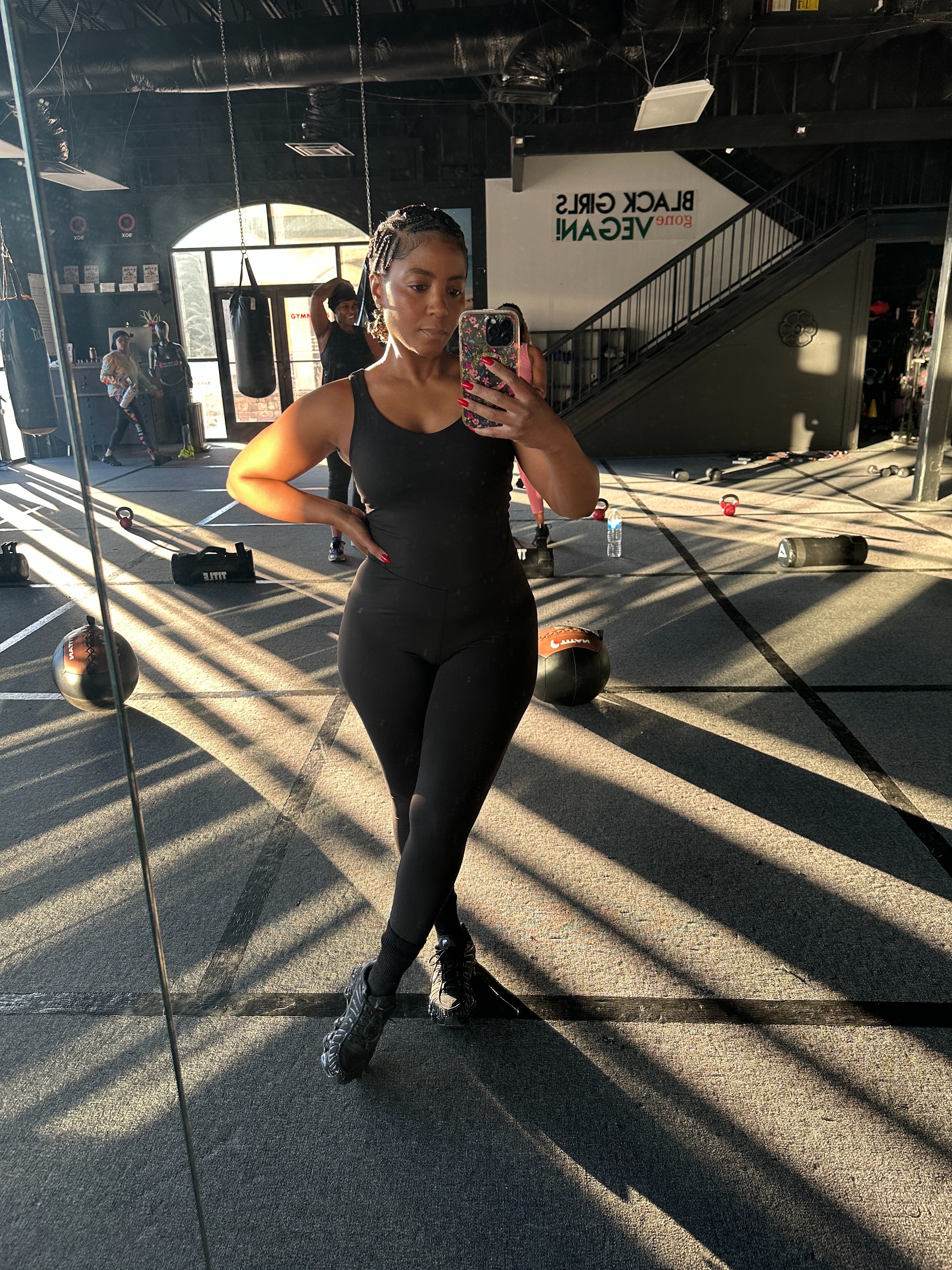 Black Workout Bodysuit - The Vault by Sacha