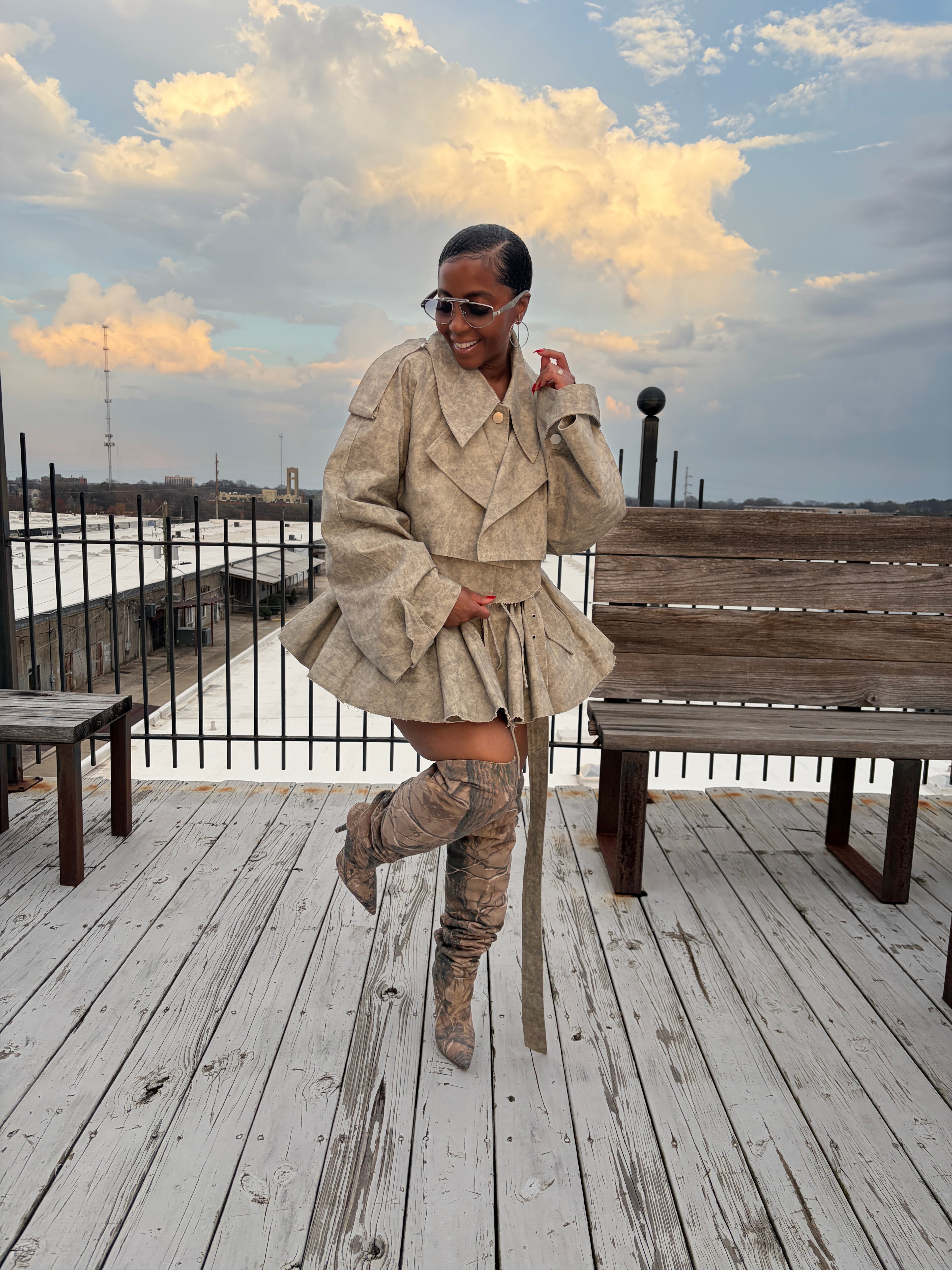 The Architectural Trench Duo - The Vault by Sacha