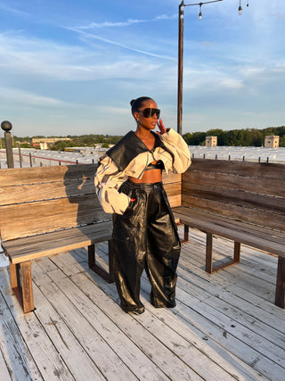 Cropped Moto Jacket - The Vault by Sacha