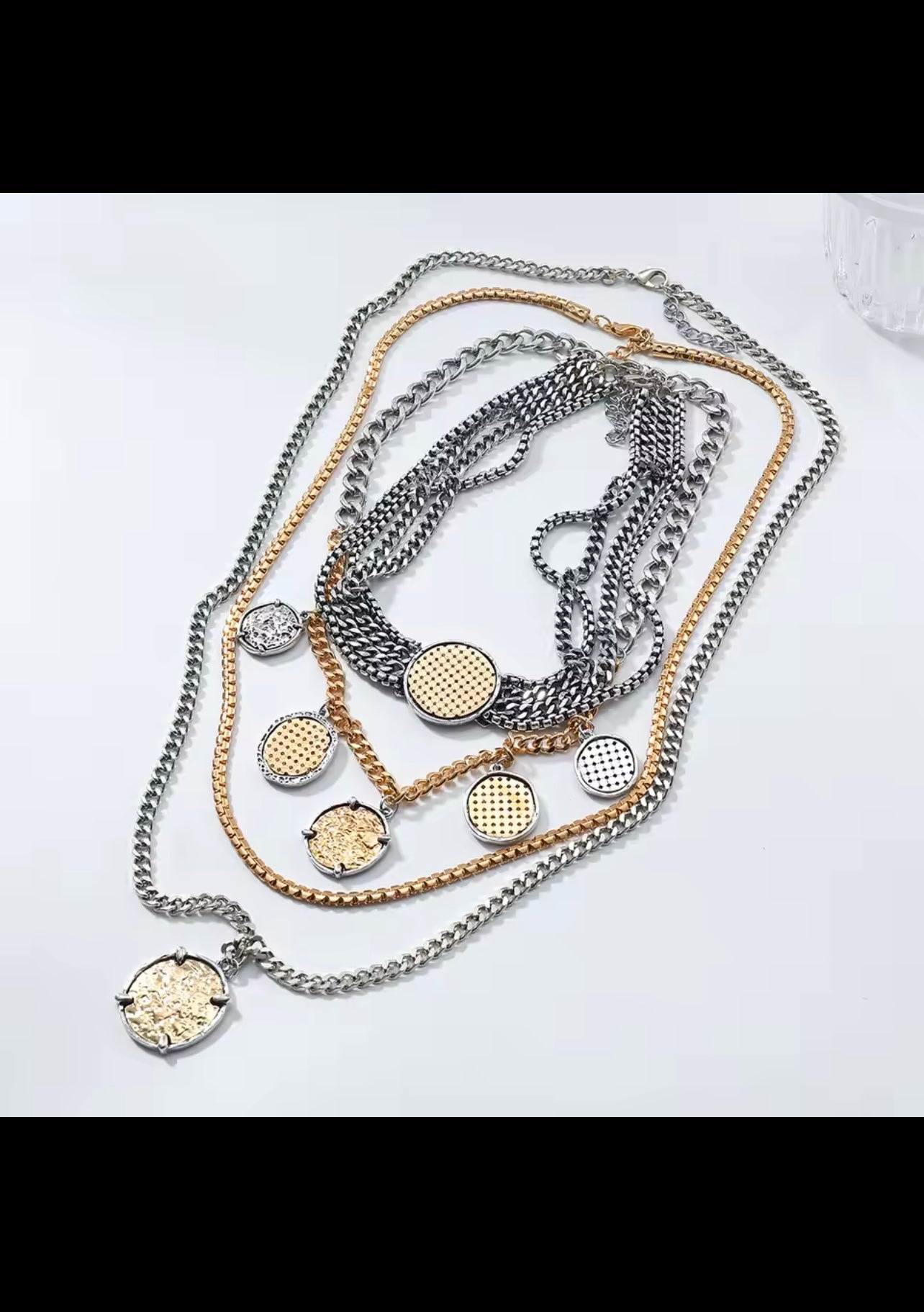 4 Layer Necklace - The Vault by Sacha