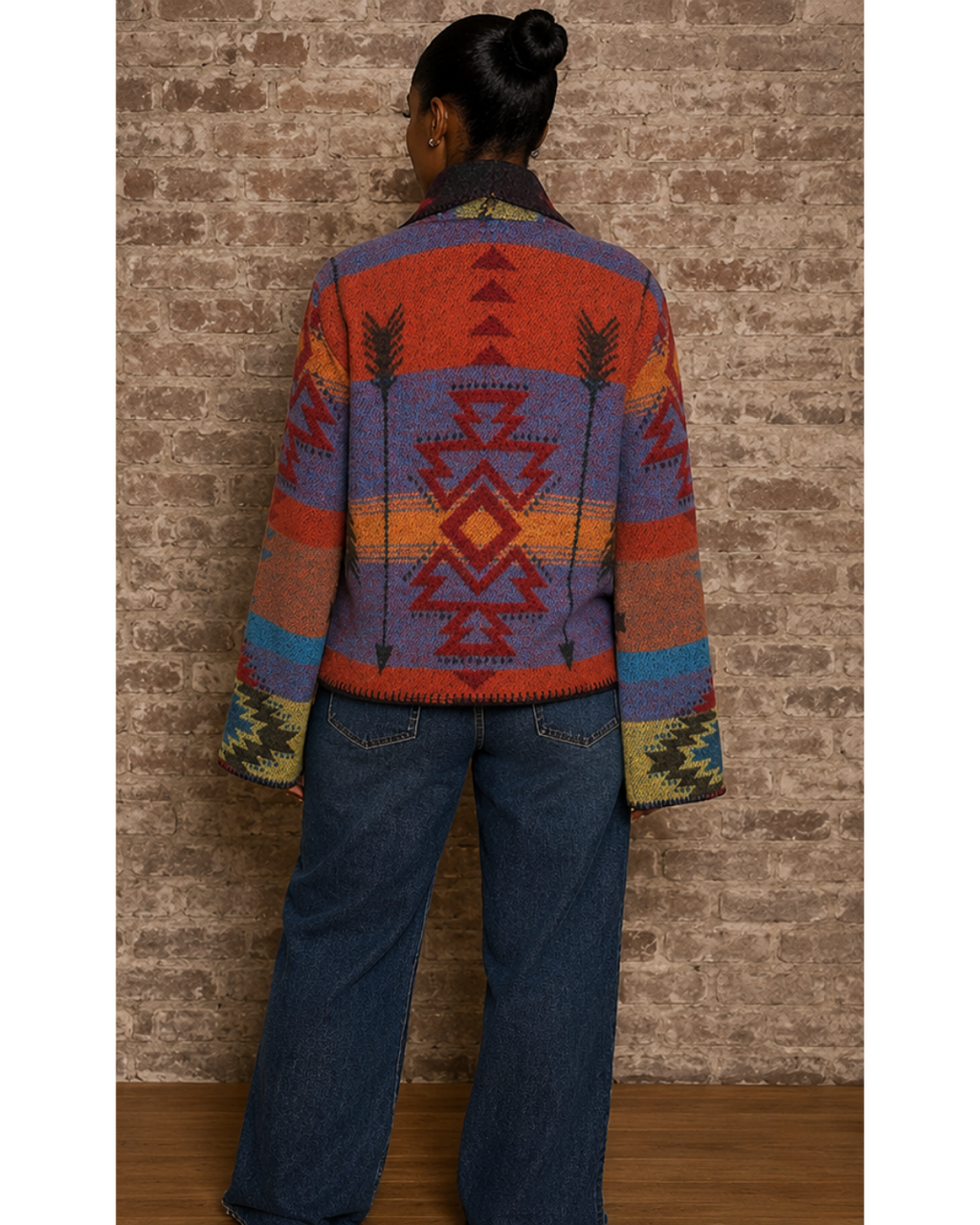 Arrow Print Jacket