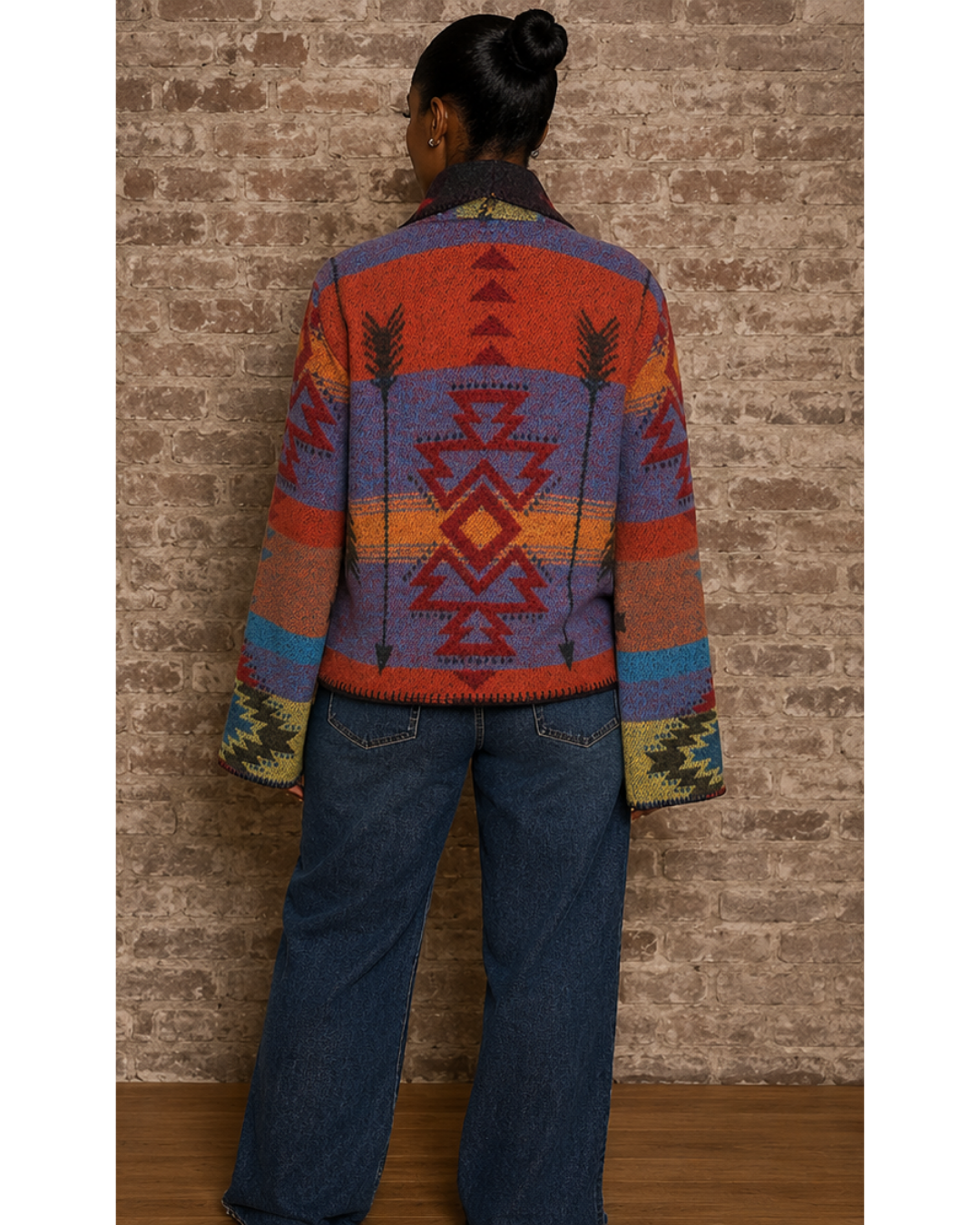 Arrow Print Jacket