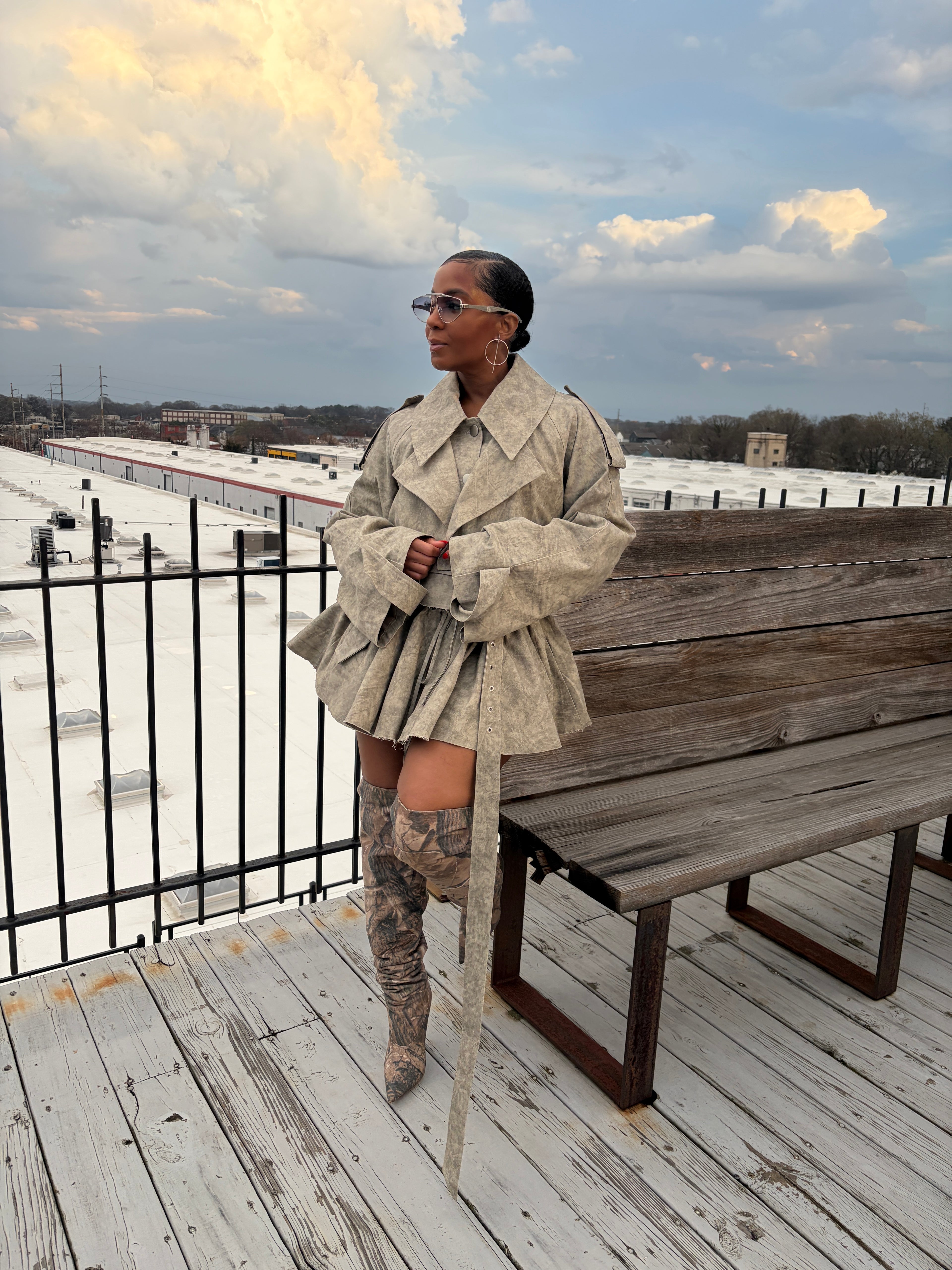 The Architectural Trench Duo - The Vault by Sacha