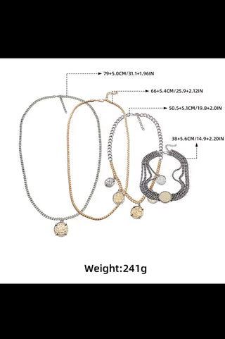 4 Layer Necklace - The Vault by Sacha