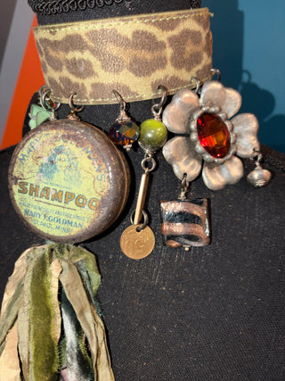 Mary’s Suede Fringe Handmade Choker