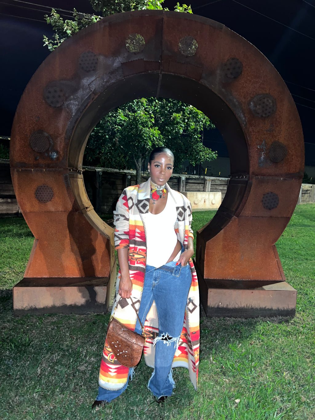 Horizon Aztec Duster 🌅Preorder - The Vault by Sacha